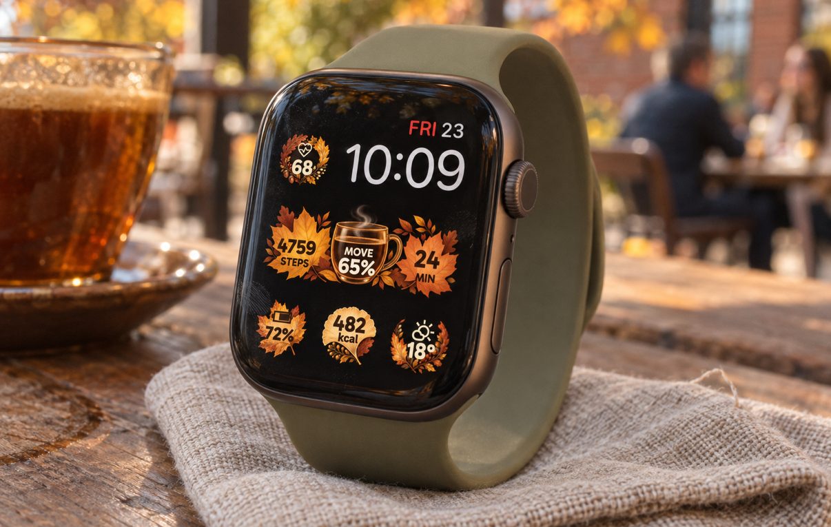 Autumn Coffee on Apple Watch, photo 2 of 3