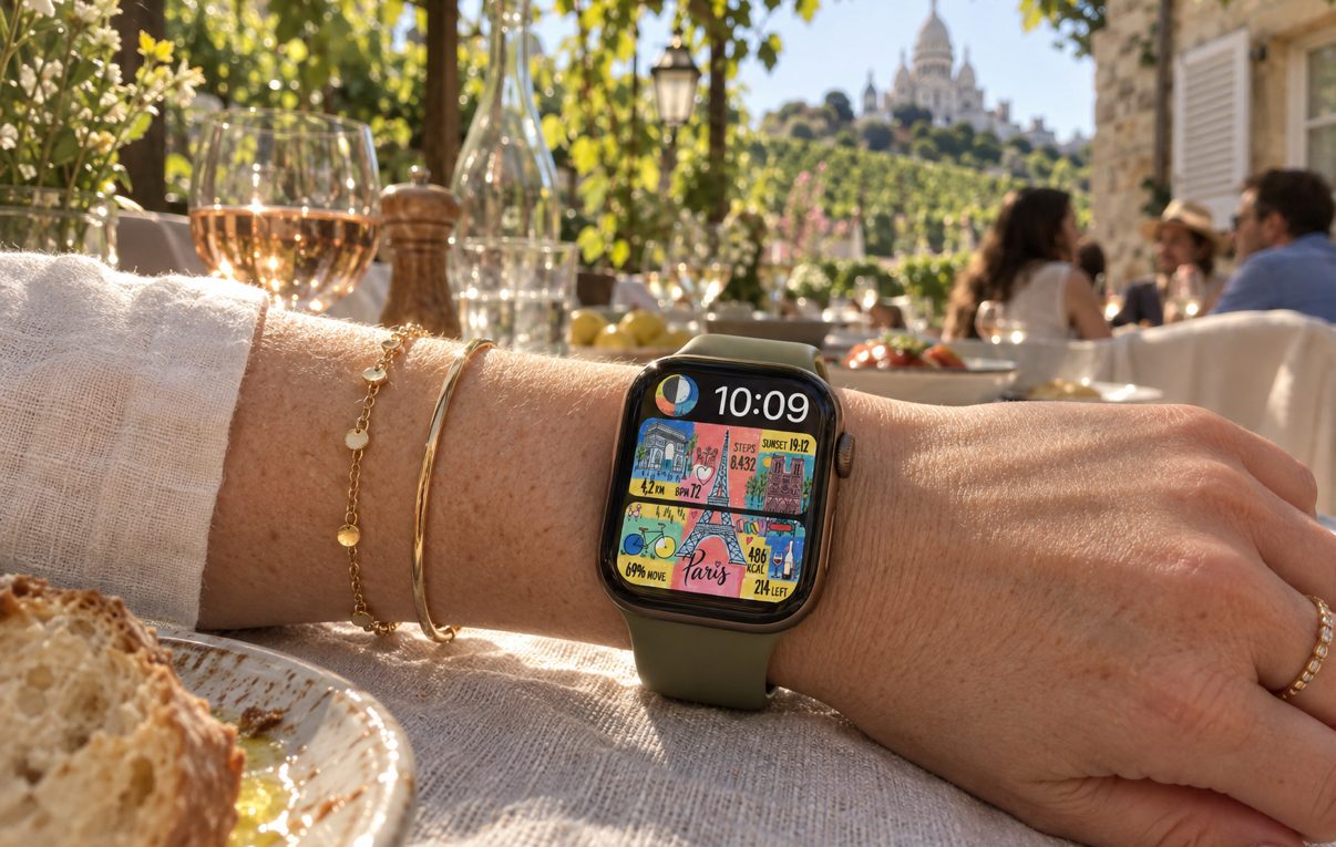 Je T'aime Paris on Apple Watch, photo 1 of 3