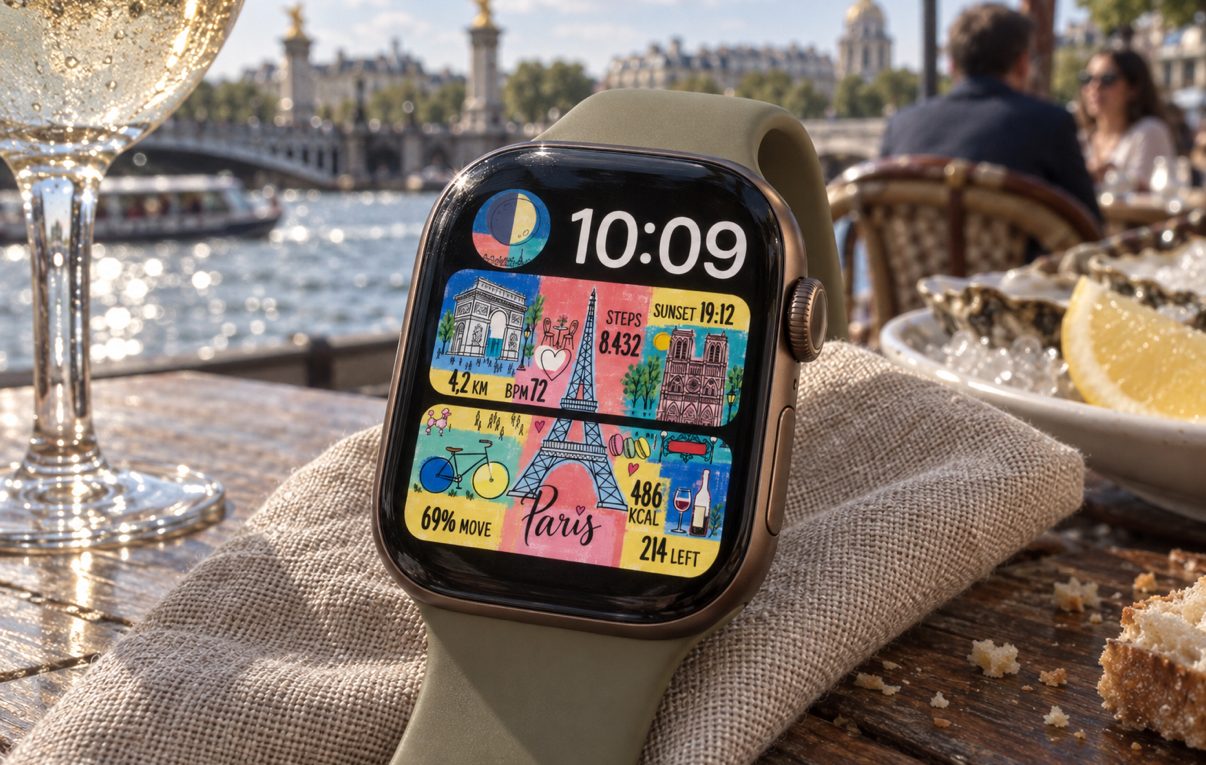 Je T'aime Paris on Apple Watch, photo 3 of 3