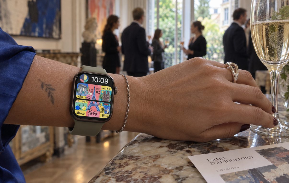 Je T'aime Paris on Apple Watch, photo 2 of 3