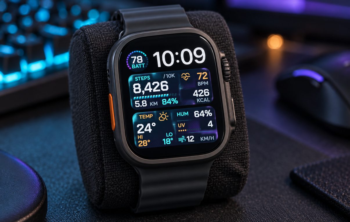 Nexus Duo Neon on Apple Watch, photo 2 of 3