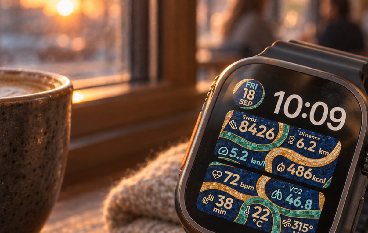 Tessera Inlay on Apple Watch, photo 3 of 3