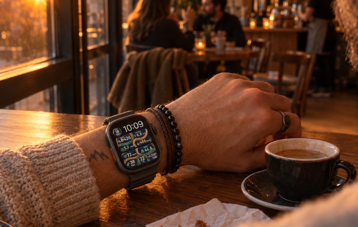 Tessera Inlay on Apple Watch, photo 1 of 3